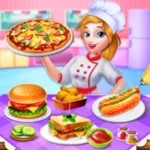 crazy chef-pizza cooking games android application logo